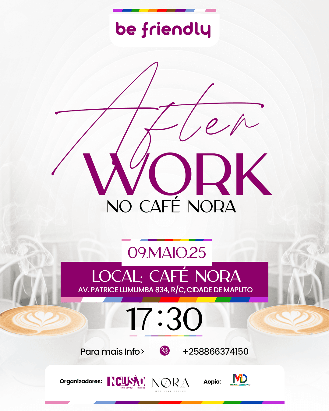 Be Friendly After Works no Café Nora