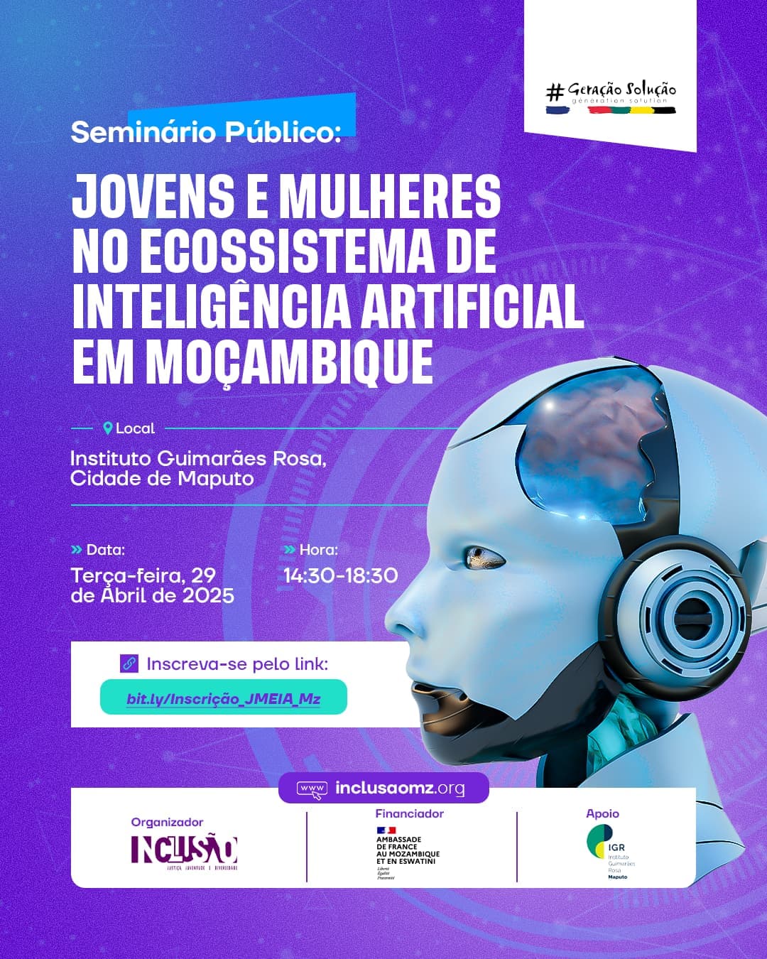 Seminário Público : Jovens e Mulheres No Ecossistema de Inteligência Artificial em Moçambique