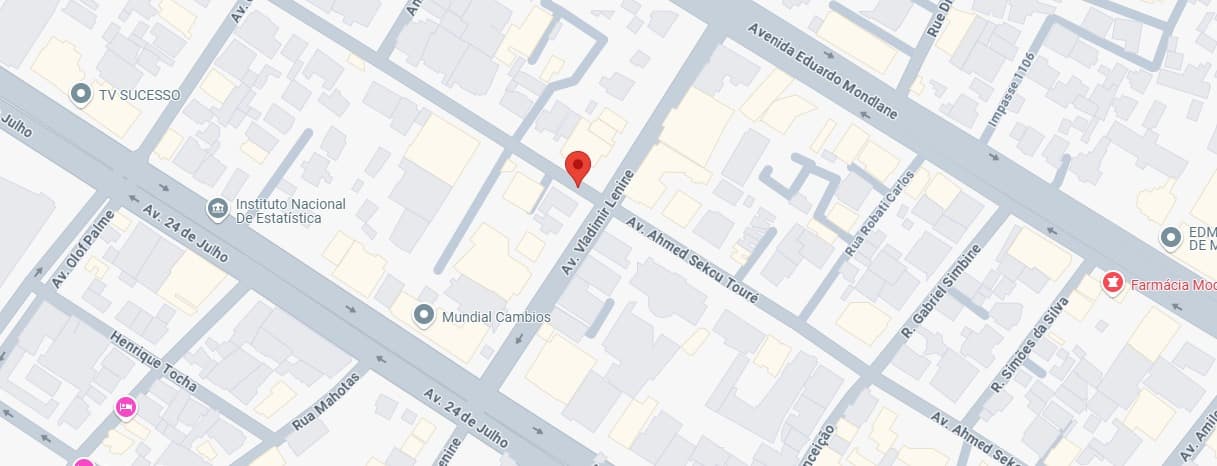 Localização da INCLUSÃO em Maputo